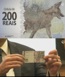 Nota de R 200 reais é lançada pelo Banco Central imagem do lobo