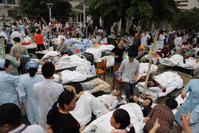 Terremoto na China deixou um morto e 23 feridos china1