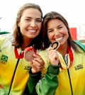 Vela: dupla brasileira conquista o bronze no 470 feminino bronzevela