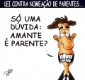 Amante não é parente, ufa! Que alívio (leia Jotha Lee) amante
