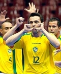 Brasil massacra Ilhas Salomão por 21 a 0 no Mundial de futsal furtsal