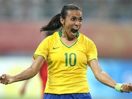 Brasil tem três candidatas ao prêmio de melhor jogadora pela Fifa marta