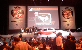 Novo VW Gol vence o prêmio "Carro do Ano 2008" Novo Gol, Carro do ano 2008