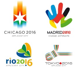 Comissão do COI chega a Madri para avaliação olym2016logos