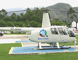 Cai helicóptero de reportagem da TV Record em São Paulo helicoptero_record
