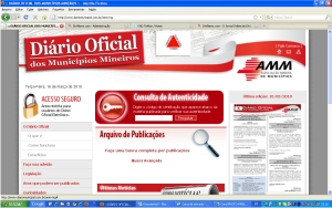 Prefeito de Divinópolis sanciona lei que institui o Diário Oficial Eletrônico da AMM do