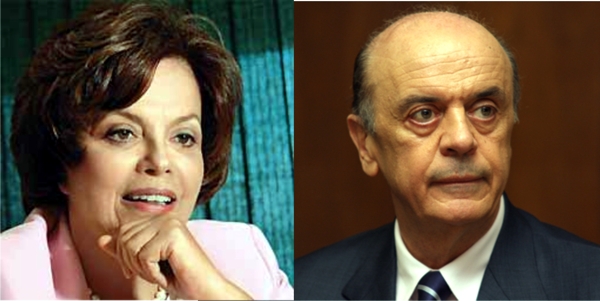 Mineiros sinalizam empate técnico entre os presidenciáveis com maiores possibilidades de serem eleitos - Dilma (PT) e José Serra (PSDB) dilma-serra