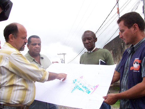 Moradores do Alto São Vicente serão beneficiados com Projeto de Urbanização planejamento