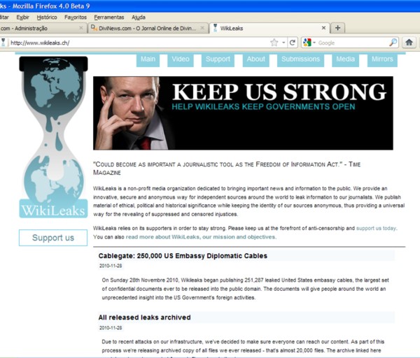 Wikileaks divulgou que Estados Unidos queriam dinheiro do Brasil para Exército afegão wikileaks