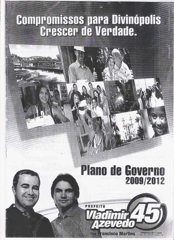 TUNEL DO TEMPO: Compromisso para Divinópolis Crescer de Verdade (2009 / 2012) - Verifiquem item a item se cumpriram as PROMESSAS plano_1