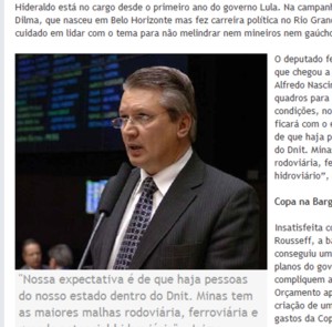 Minas Gerais quer pelo menos uma fatia do Ministério dos Transportes – Está de olho no comando do DNIT jaime_martins_5