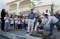 COMEÇA O CICLO DE GRANDES INAUGURAÇÕES: Prefeito de Divinópolis planta uma grande e frondosa árvore arvore