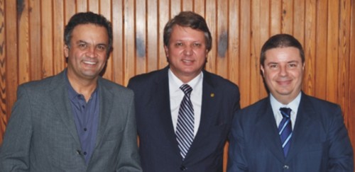 Investimentos prioritários para Centro-Oeste MG são debatidos por Jaiminho, Aécio e Anastasia aecio-jaime-anastasia