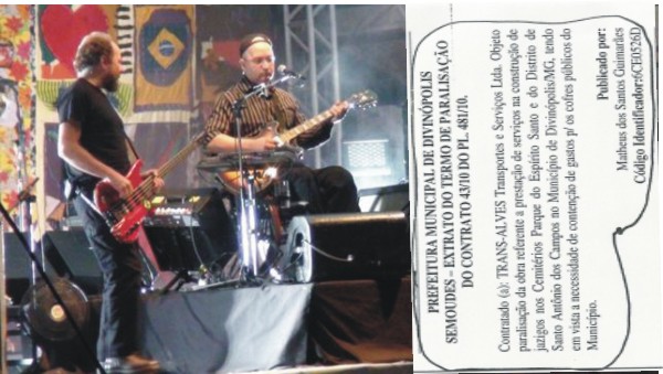 Do site da Prefeitura de Divinópolis: Paralamas do Sucesso reúne 40 mil pessoas – Enquanto isto no cemitério de Ermida...E no Pronto Socorro hebert-cemiterio