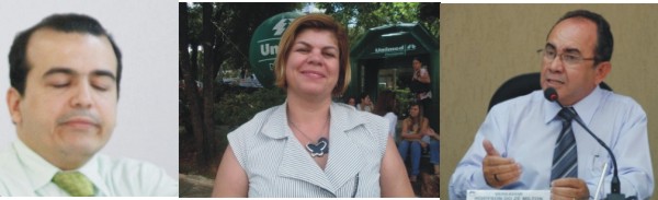 PR (vereadores Anderson Saleme e Geraldinho Martins) e PC do B (Valéria Morato), partidos da morte – Filiados de outras agremiações querem distância deles. andersongeraldinhovaleria