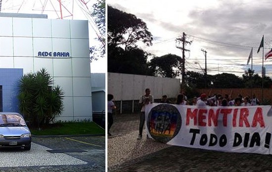 Manifestantes ocupam Rede Globo em Salvador images_cms-image-000324400