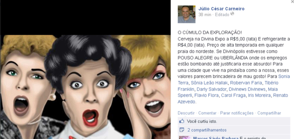 Divinaexpo ou DIVINAEXPLORAÇÃO? – Lucro em 2013 foi só R$ 27 mil reais, segundo Irajá divinaface