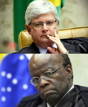 JOAQUIM BARBOSA NA CONTRA-MÃO: Condenados no Mensalão têm direito a trabalho externo, diz Janot janot-jb