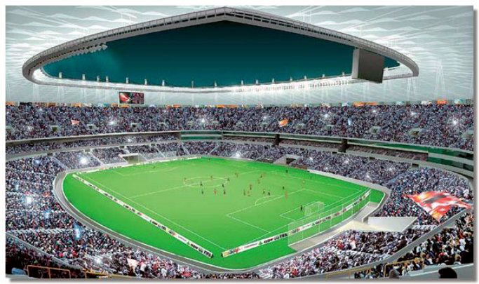Brasília terá maior público dos três primeiros jogos da seleção estadio_mane_garrincha_novo