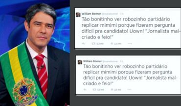 ACABOU: Fátima Bernardes e William Bonner anunciam separação pelo Twitter