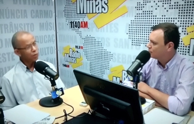 Presidente SINTRAM em entrevista na Radio Minas
