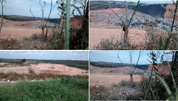 ATERRO SANITÁRIO, virou ATERRO CONTROLADO volta a ser LIXÃO, comunidade reclama – E o MP? lixão