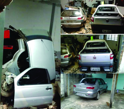 DIVINÓPOLIS: PM estoura desmanche no São José, que fornecia peças de carros roubados para BELO HORIZONTE desmanches