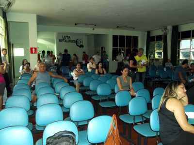 Imagem ilustrativa da última assembleia, alguns minutos antes do inicio