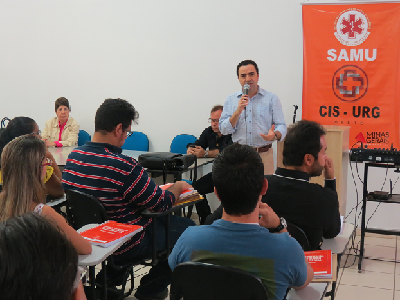 Prefeito de Divinópolis faz abertura do treinamento de funcionários do SAMU SAMU