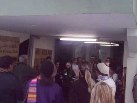 Sindicato (SINDEESS) realiza manifestações contra Hospital São Judas, em Divinópolis AHOSPITAL-1