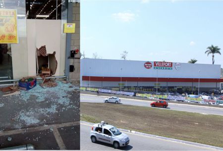 SUPERMERCADO VILLEFORT sofre seu primeiro assalto em Divinópolis