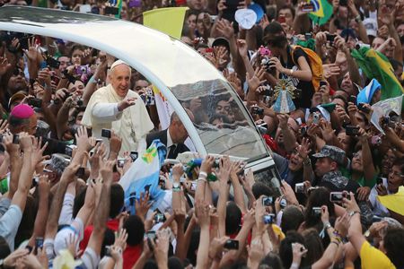 IGREJA CATÓLICA ADERE GREVE: quase 100 bispos declaram apoio à Greve Geral papa-no-brasil
