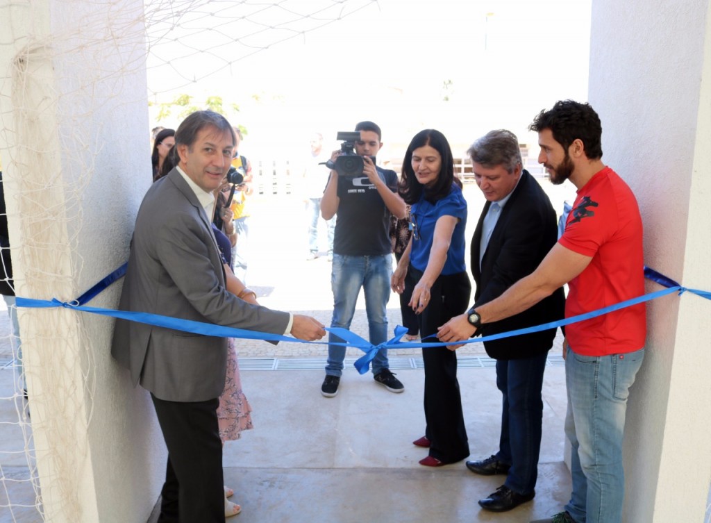 Jaime Martins (PSD), com professores e diretor inauguram auditório e ginásio poliesportivo do campus do CEFET Divinópolis 83166bae-0098-4b79-9b49-787c75b2da5d