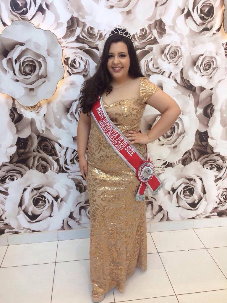 Divinopolitana Bianca Ribeiro é eleita Miss Simpatia Plus Size 2017 Divinopolitana é eleita Miss Simpatia Plus Size 2017