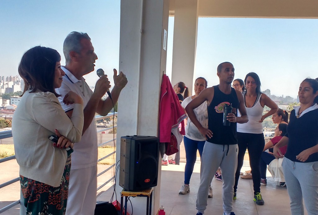 Centro de Esportes Unificados promove ação de combate ao tabagismo com a presença do vice-prefeito de Divinópolis tabagismo 1