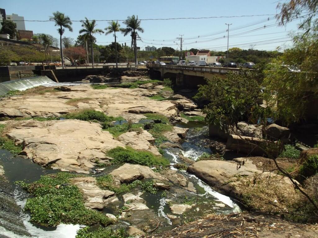 Rio Itapecerica, seco, poluído, e com aguapés, à espera das chuvas que sumiram há mais de 100 dias (veja vídeo) CAPA