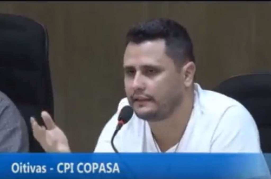 CPI: “Copasa presta bom serviço para a população?" CLEITINHO OITIVAS COPASA
