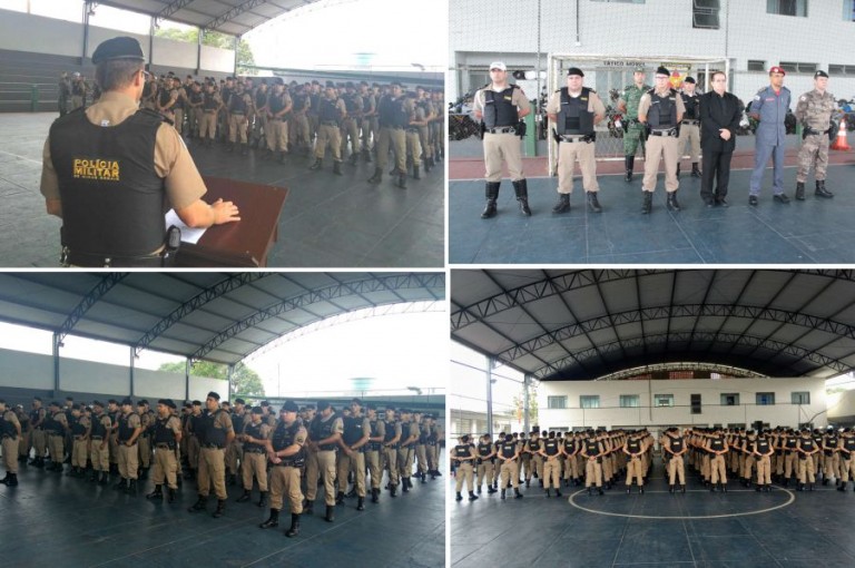 DIVINÓPOLIS: Alunos do Curso de Formação de Soldados da Polícia Militar