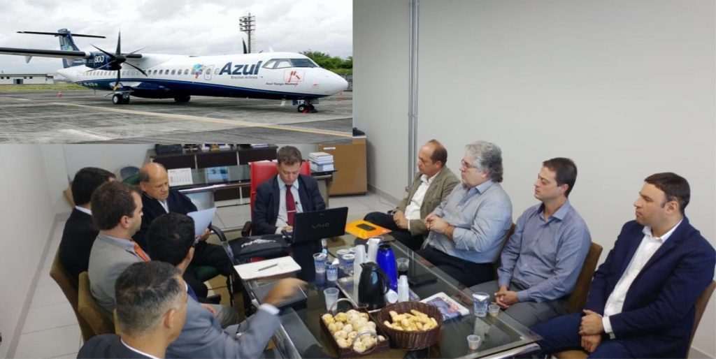 Voos comerciais da Azul devem retornar ao Aeroporto Brigadeiro Cabral em Divinópolis em 40 dias, diz Grupo Gestor azul - grupo gestor