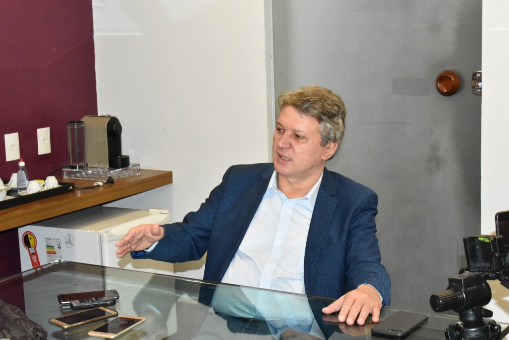 Jaime Martins diz ter sido sondado pelo PT e PSDB para vaga ao Senado Jaime Martins