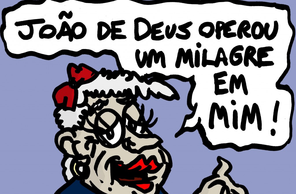 Charge: João de Deus, operador de milagres 171218