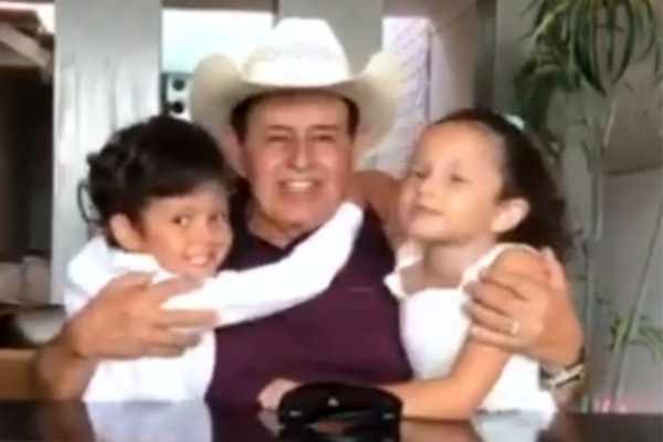 Geno, em vídeo, agradece aos fãs e ao lado dos netos se despede da dupla com Gino Despedida Geno da dupla Gino e Geno