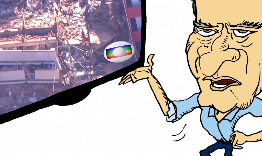 Charge: Prefeito do Rio, Marcelo Crivella diz que TV Globo 'faz drama com coisas corriqueiras' 130419