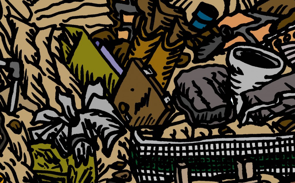 Charge: mortes por soterramento avançam no Rio de Janeiro 150419
