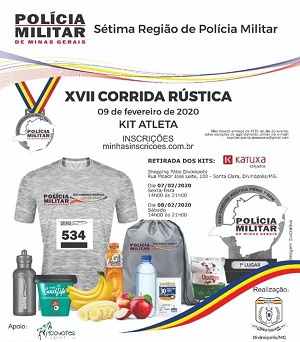 Sétima Região de Policia Militar promove a XVII Corrida Rustica Policia Militar - Corrida Rustica