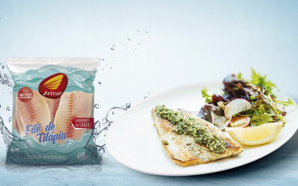 Avivar aposta no setor de pescados com o lançamento do Filé de Tilápia AVIVAR 2