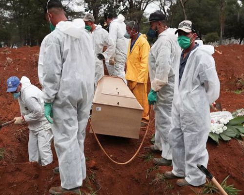 Com 964 óbitos nas últimas 24 horas, Brasil volta a se aproximar de mil mortes diárias brasil covid