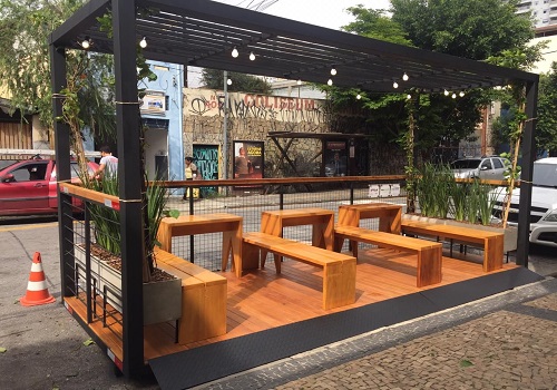 Divinópolis poderá instalar ‘parklets’ em extensões de calçadas nas vias públicas parlets