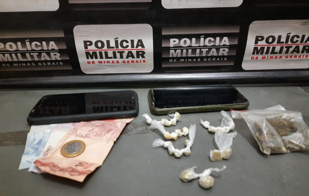 Bom Despacho – Polícia Militar apreende entorpecentes e efetua prisão de dois autores 5
