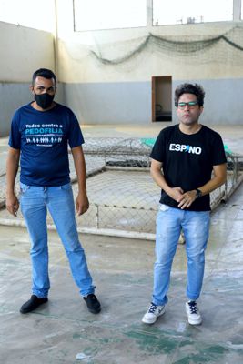 Vereador Diego Espino (PSL) cobra providências da Prefeitura para abandono do Poliesportivo de Ermida espino 2